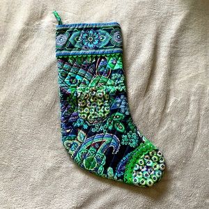 NWOT Vera Bradley quilted stocking